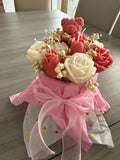 Rose Candle Bouquet – Valentine Gift