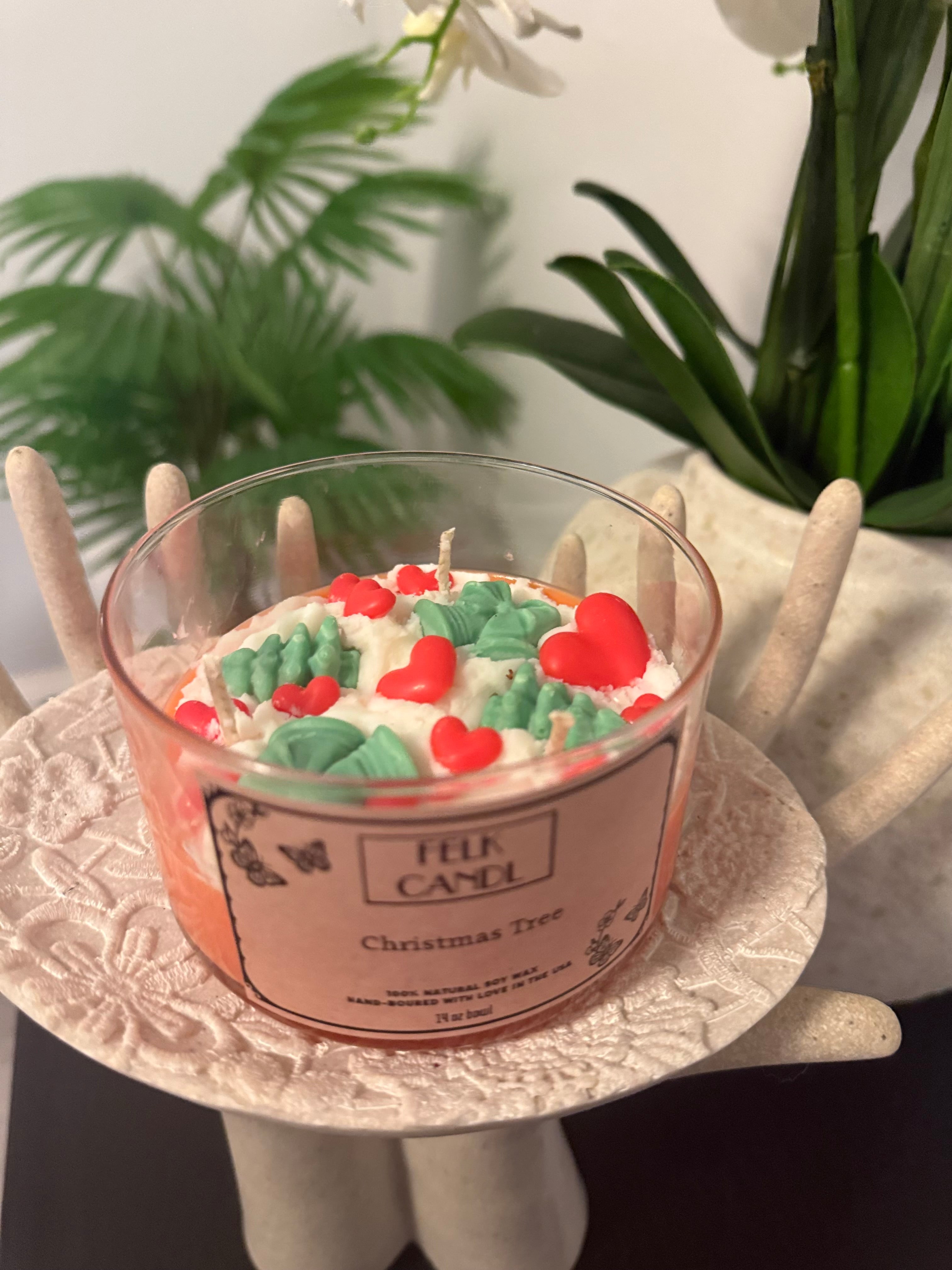 Christmas Tree Candle