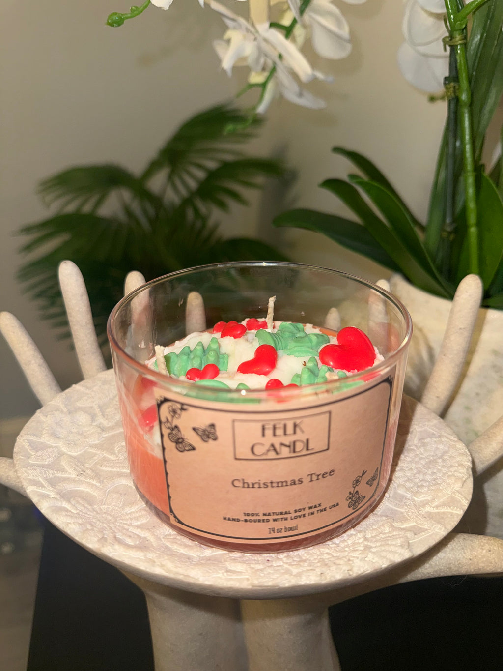 Christmas Tree Candle