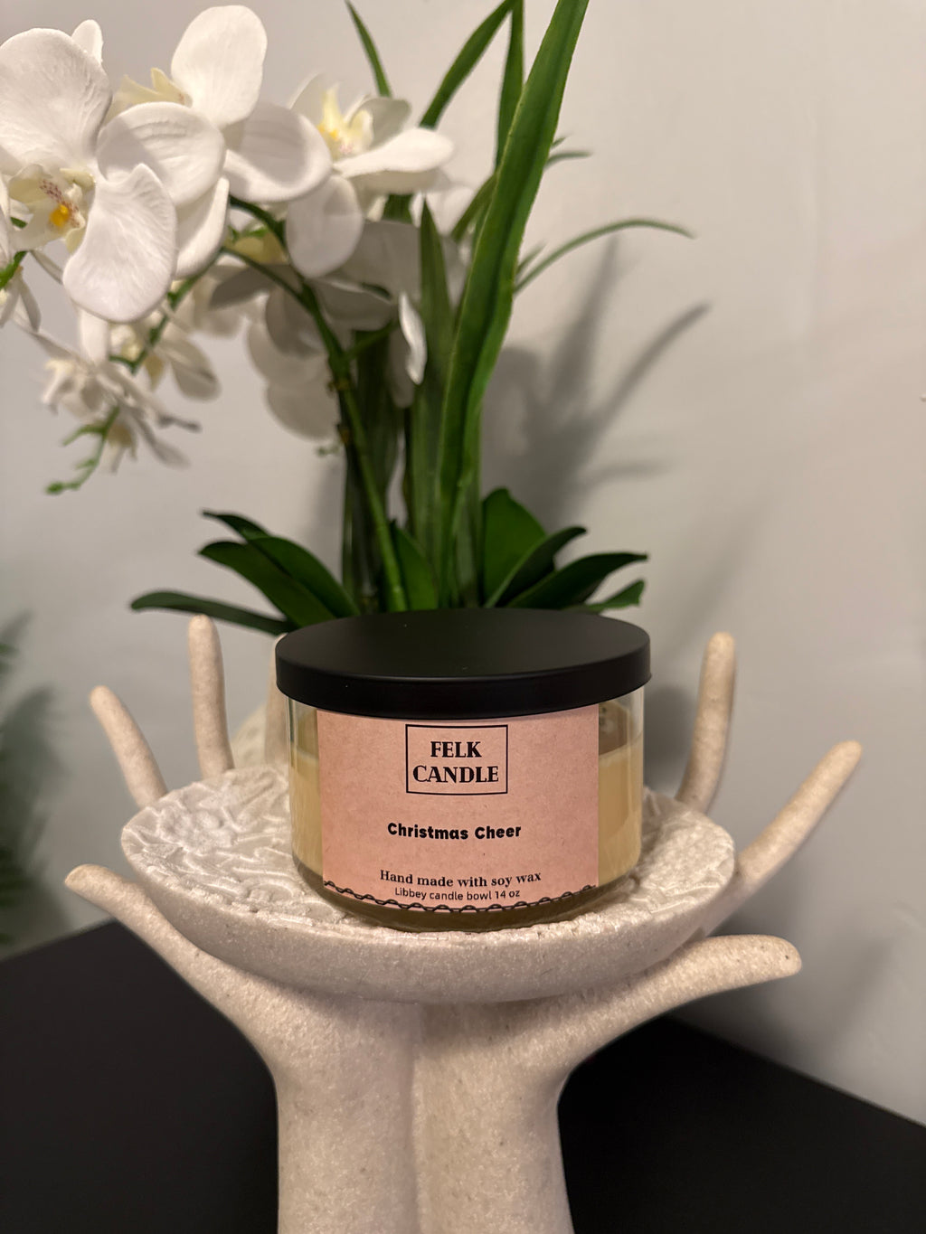 Christmas Cheer – Gingerbread Soy Candle (14 oz)